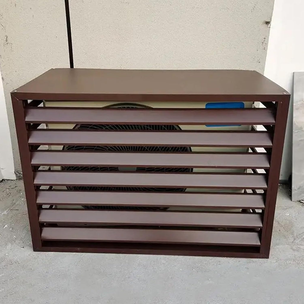 Air Conditioner Privacy Fence,Aluminum Alloy Privacy Fence Screen,Trash Can Enclosures,Ac Unit Fence,Outdoor Privacy