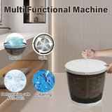 Mini Portable Washing Machine and Dryer,2 in 1 Manual Washing Machine for Clothes Spin Dryer Mini Traveling Outdoor