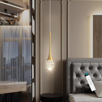 Modern Pendant Lights Island LED Dimmable Crystal Glam Ceiling Pendant Lighting Hallway Bedroom Corner Lamp Antique