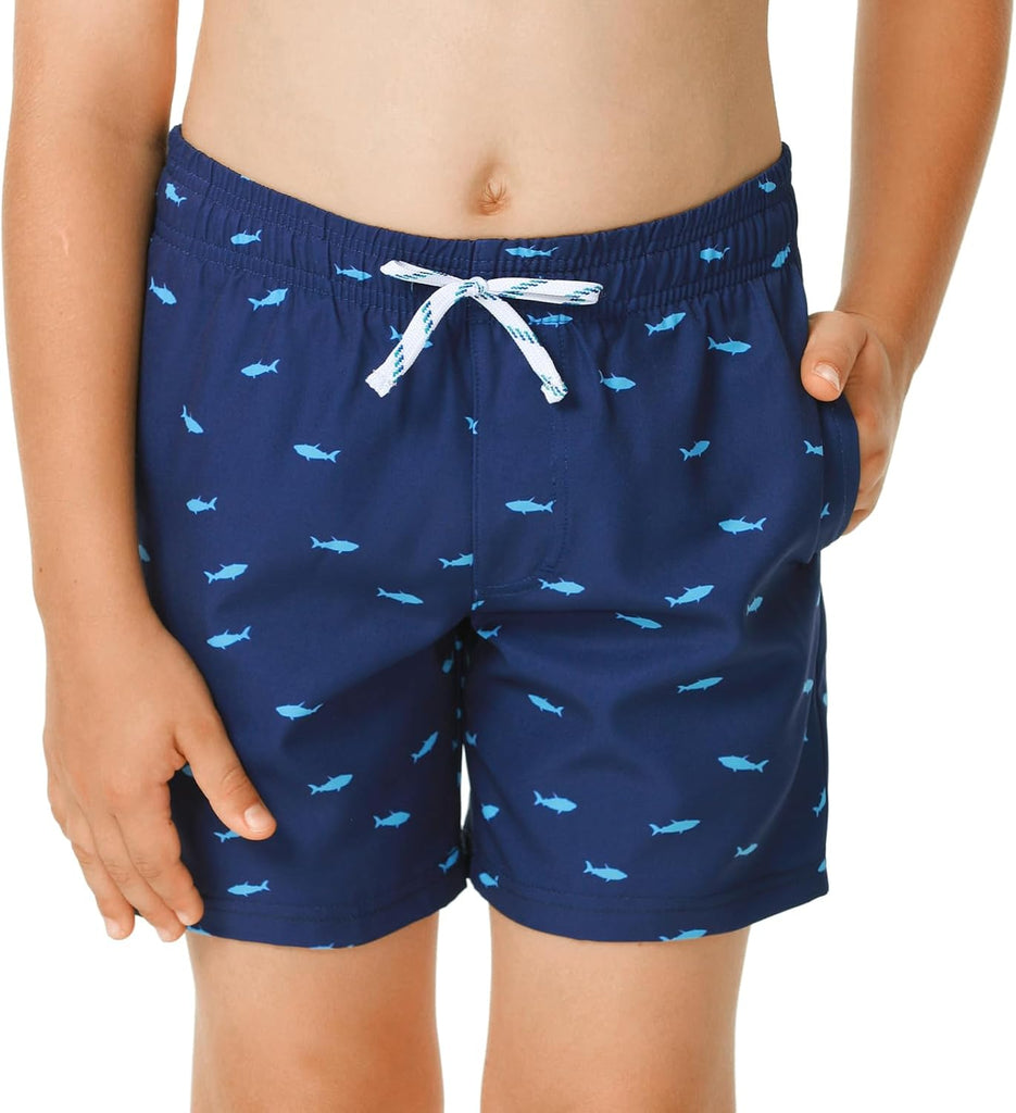 Boys Swim Trunks Swimwear Bathing Suits Swim Shorts with Pockets