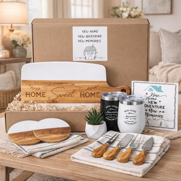 13 Pcs Housewarming Gifts New Home - Housewarming Gift Set for Couple, Warming New Home Basket Idea Gift for Women