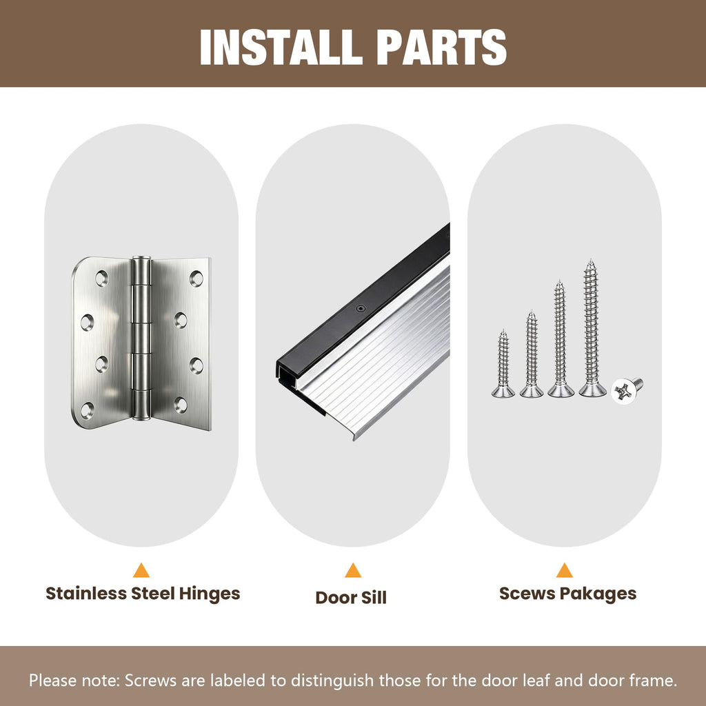 32" x 80" White 9-Lite Fiberglass Entry Door, Right-Hand Inswing