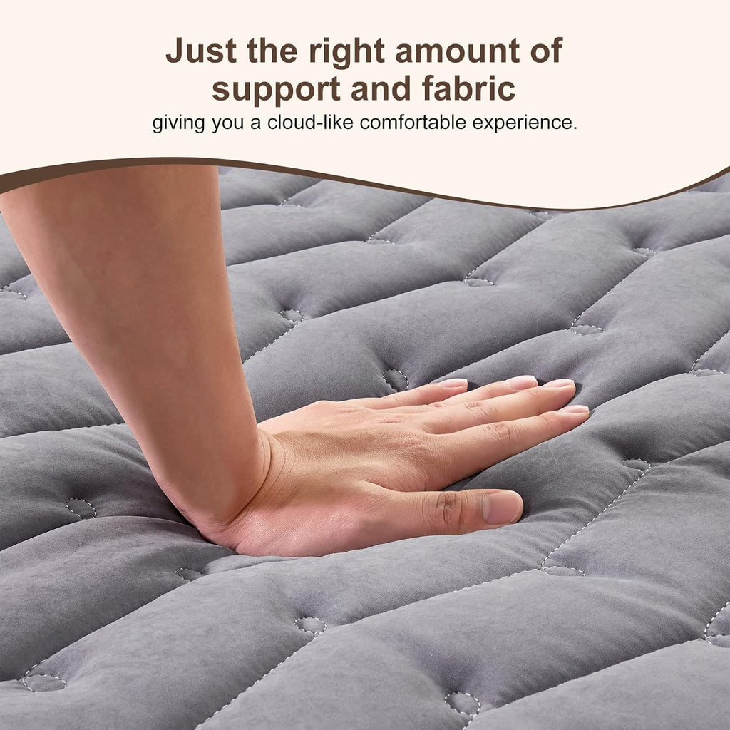 Premium Foam Japanese Futon Floor Mattress 54"x 80", 100% High Density Foam Comfortable Floor Mattress, 3.2"