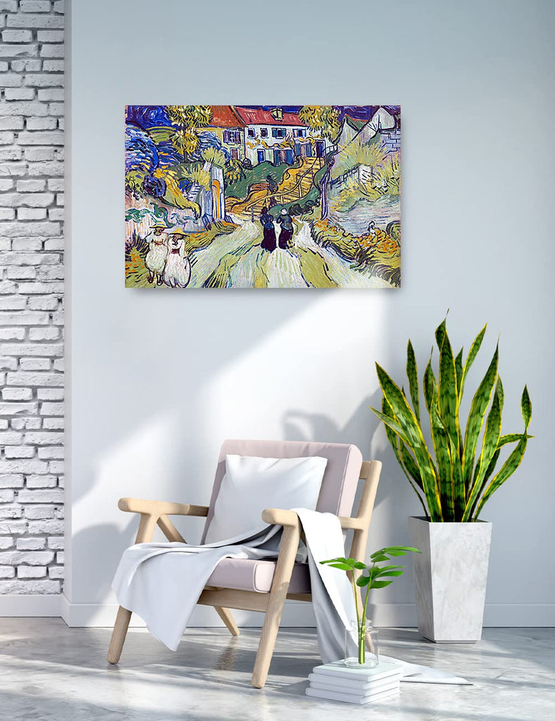 Canvas Wall Art, The Birth of Venus by Botticelli, Total Size 24x16 in
