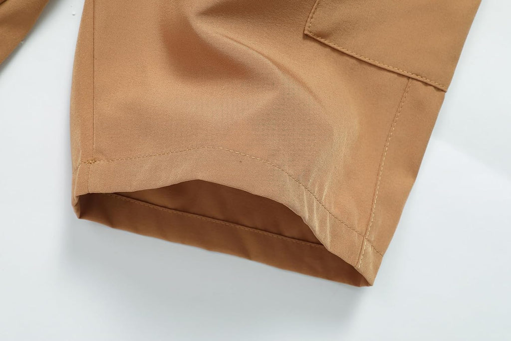 Boys Quick Dry Cargo Shorts Kids Hiking Shorts Toddler Lightweight Athletic Running Shorts