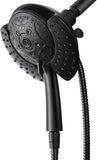 Shower Heads with Handheld Spray Combo: 7.2" Rain Shower Head & Handheld Shower Head 2-IN-1 Shower Head with 60" Hose