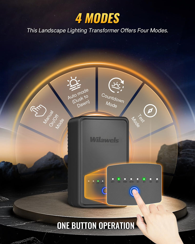 All-in-One LED Low Voltage Landscape Lighting Kit, 8-Pack LED Pathway Lights with Transformer, 100FT Wire