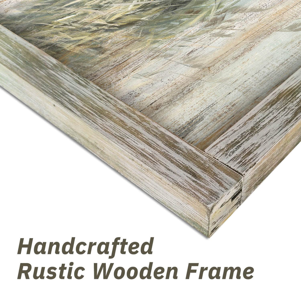 Coastal Seaside Wood Wall Art, Beach Dune Picture, 40"x20" Wall Decor