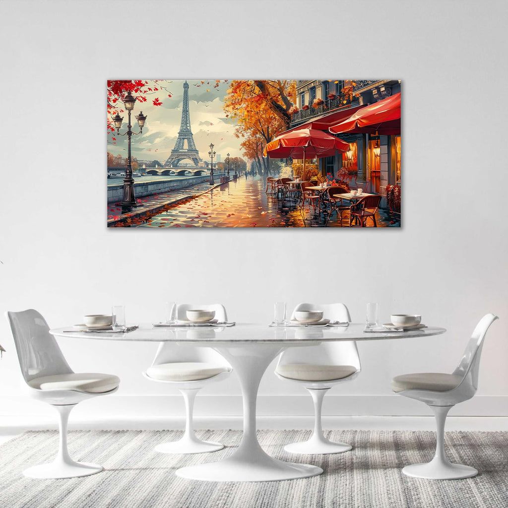 Large Eiffel Tower Wall 60"x30"