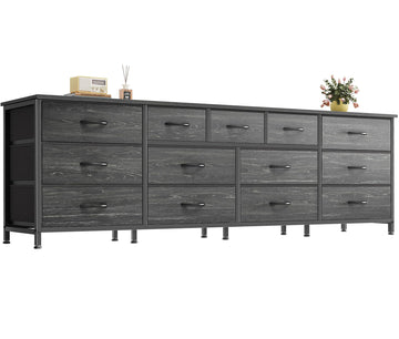 70 Inch Long Dresser, TV Stand for 65, 75, 80 Inch TV
