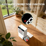 Dehumidifiers for Home, 2000 Sq.Ft Small Dehumidifier with 3.3ft Drain Hose, 2.5L Tank, Timer Sleep Mode