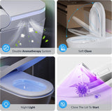 Smart Toilet with Bidet Built In, Heated Seat, Warm Water Wash & Dryer