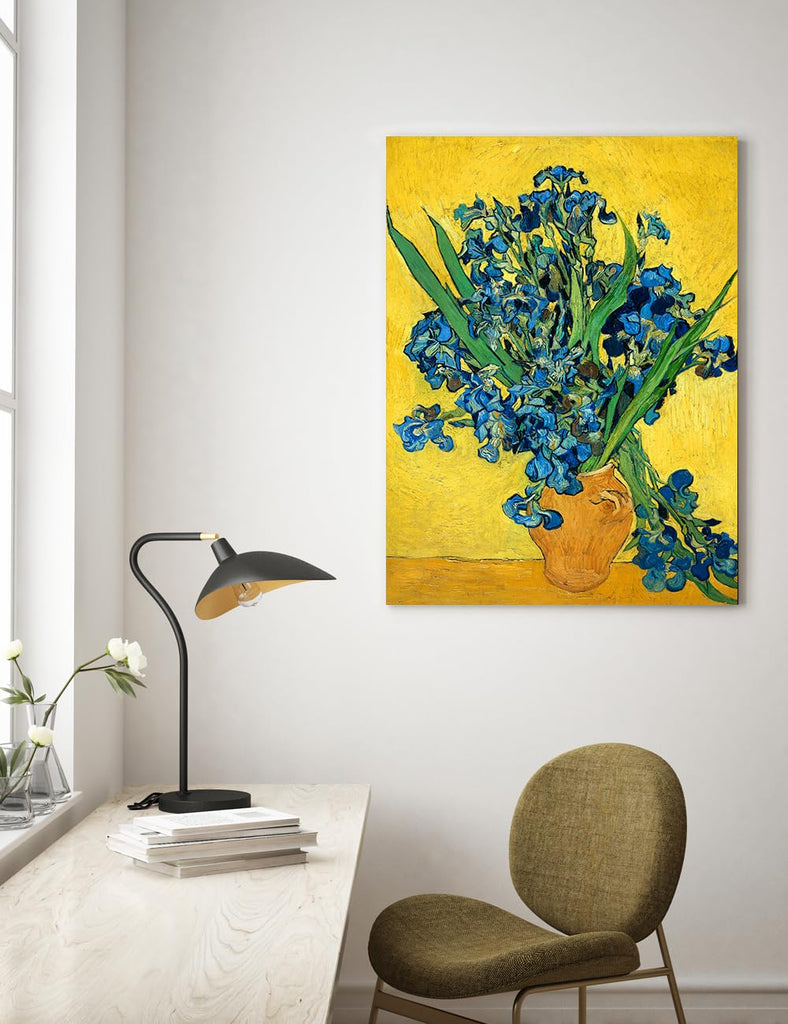 Van Gogh Canvas Wall Art, Van Gogh Irises, 40x30''