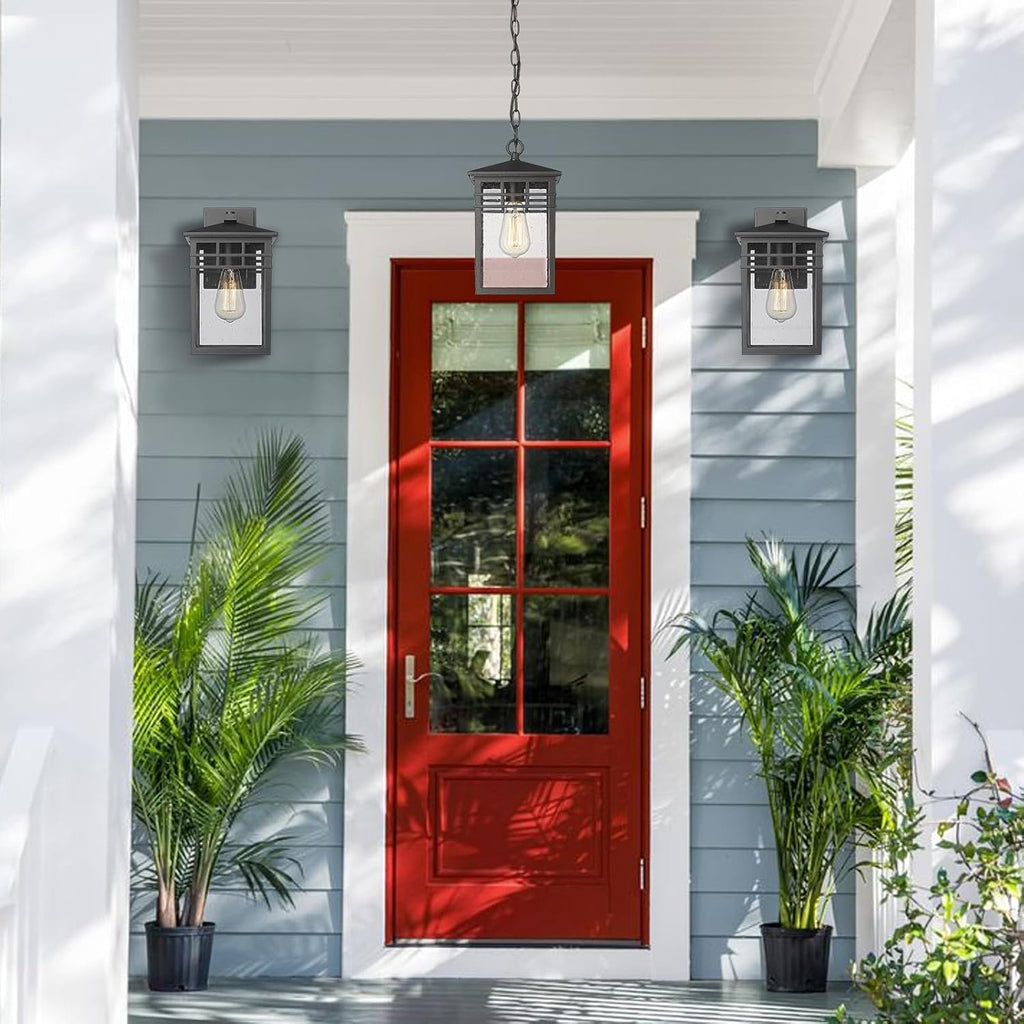 Outdoor Pendant Light Lanterns for Front Porch