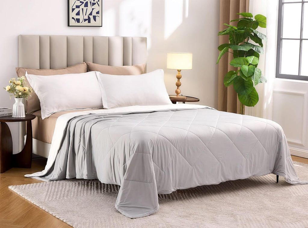 Cooling Blanket King Size 90x108 - Q-Max 0.47 Cool Rating - Lightweight Blanket with Nano Technology for Temperature