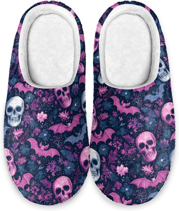 Halloween Print Warm Fall House Slippers