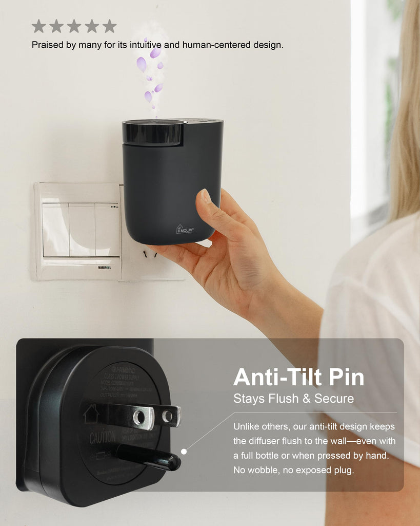 Waterless Plug in Diffuser, Essential Oil Plug in Wall Diffuser