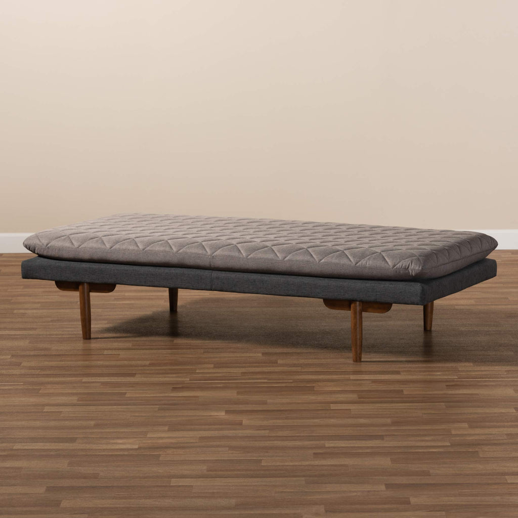 Daybed, Single, Grey/Walnut