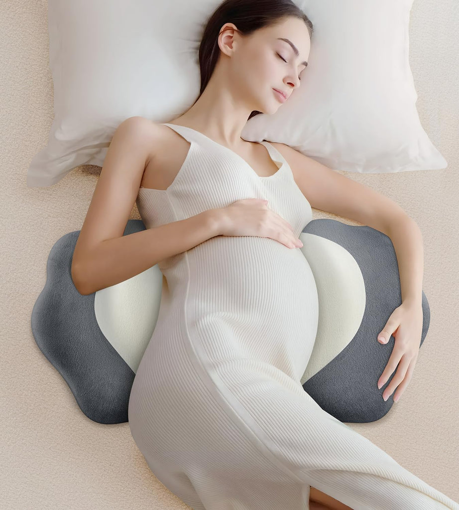 Memory Foam Pregnancy Pillow Maternity Wedge Pillow for Side Sleeper