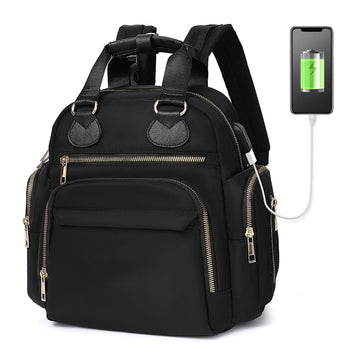 Small Diaper bag Backpack Mini Baby Bag with Changing Pad