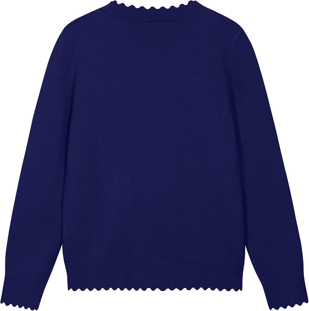 Kids Long Sleeve School Uniform Sweater