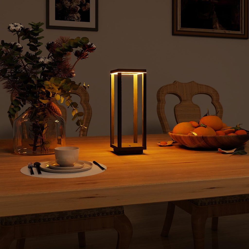 2Pack Cordless Table Lamp Rechargeable, 10" Portable Table Light