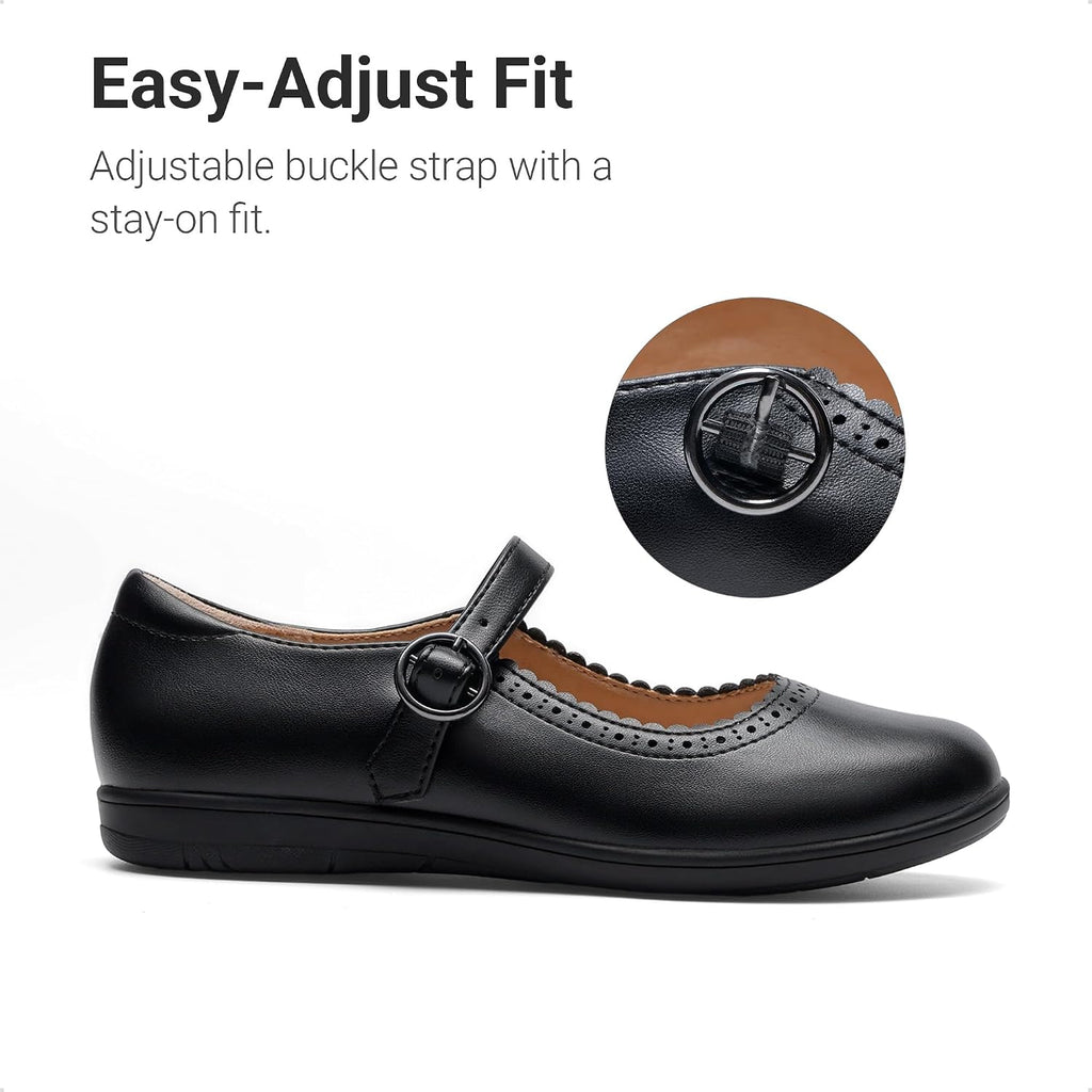 Girls Mary Jane School Uniform Shoes