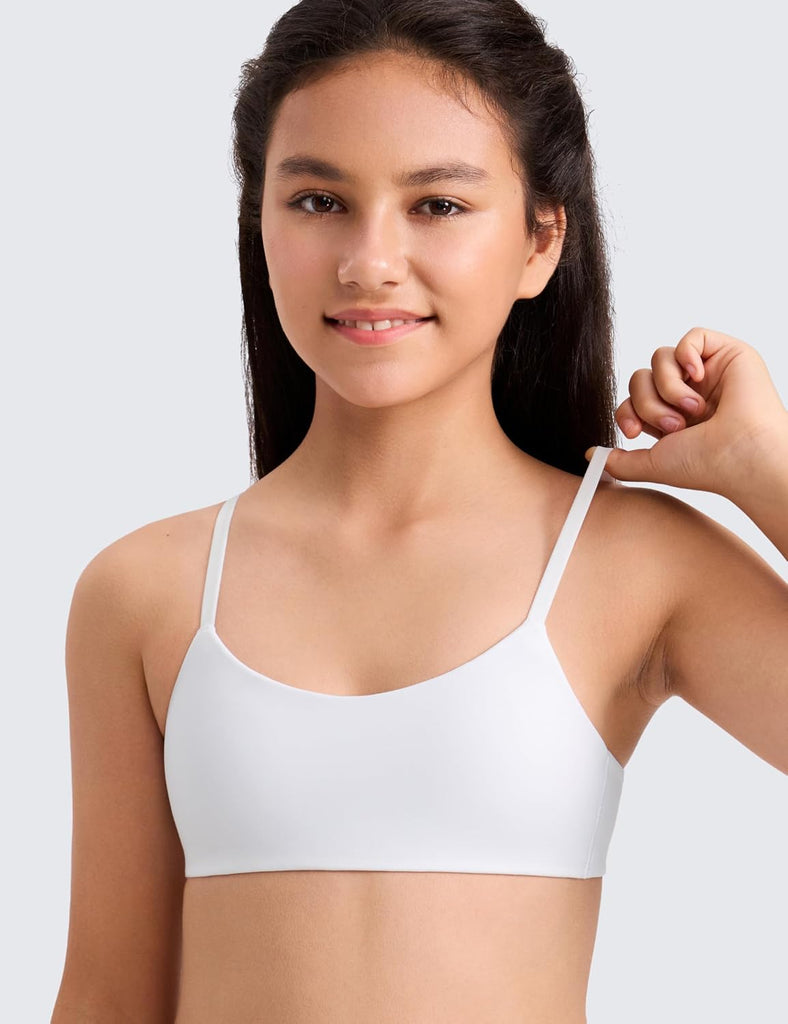 Girls Softhold Mold V Neck Training Bra