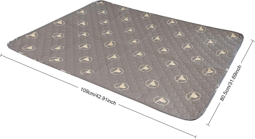 Elevated Dog Bed with Washable Pad for Large Dogs, Gray