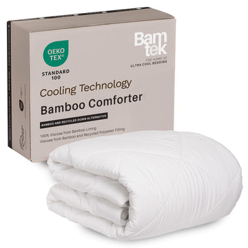Bamboo Viscose Comforter Queen Size - Down Alternative Duvet Insert