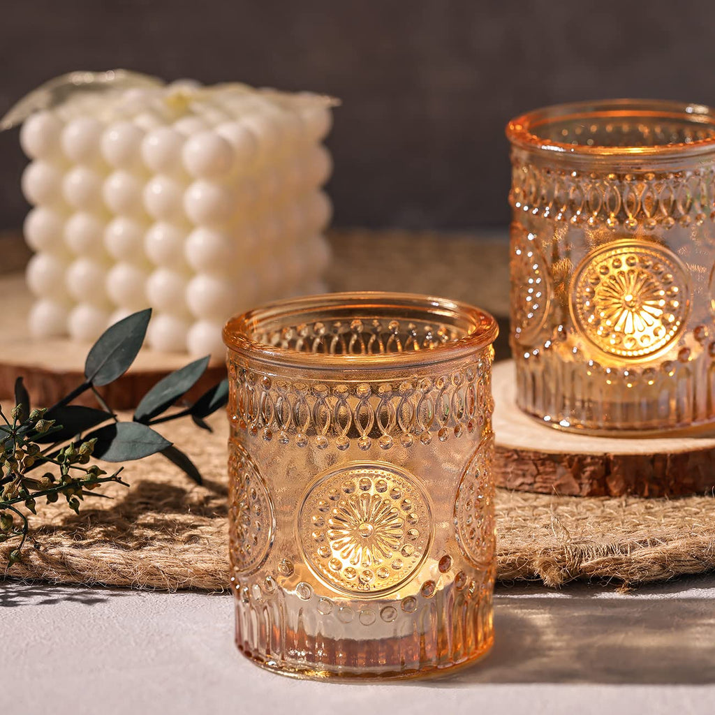 Votive Candle Holders Set of 36- Glass Candle Holders Bulk