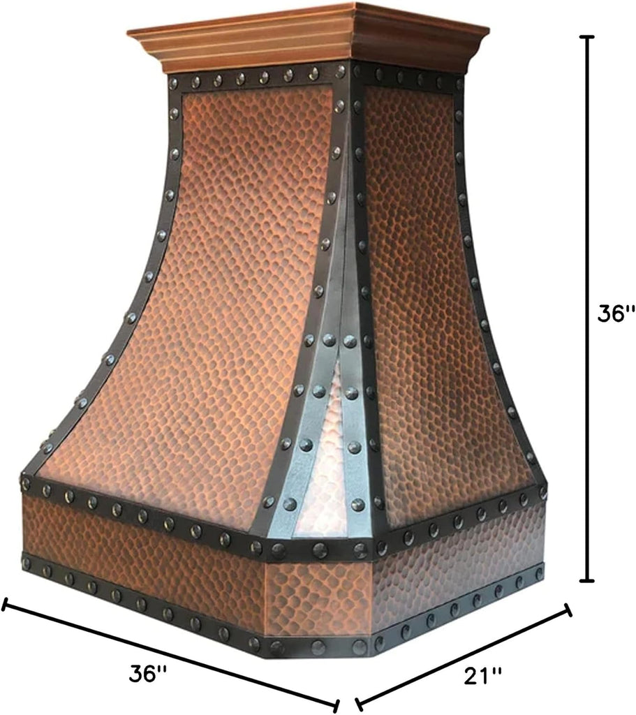 Copper Wall Mount Range Hood