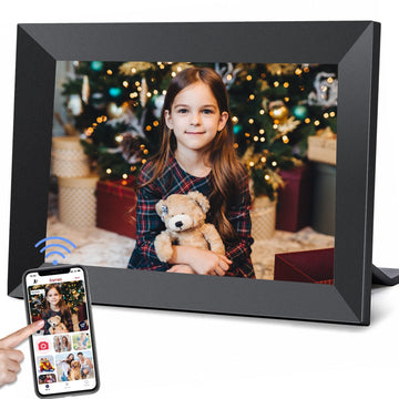 Digital Picture Frame, 10.1" Digital Photo Frame WiFi with 32GB