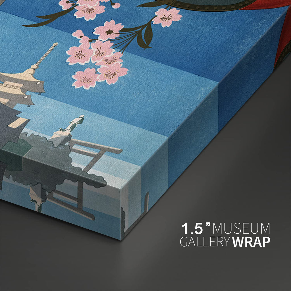 Canvas Print Wall - Come to Tokyo, Japan Travel Poster, 1930s - 24x36 inches