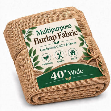 Textiles 2 Yard Bolt 40" Wide Natural Jute Burlap Fabric
