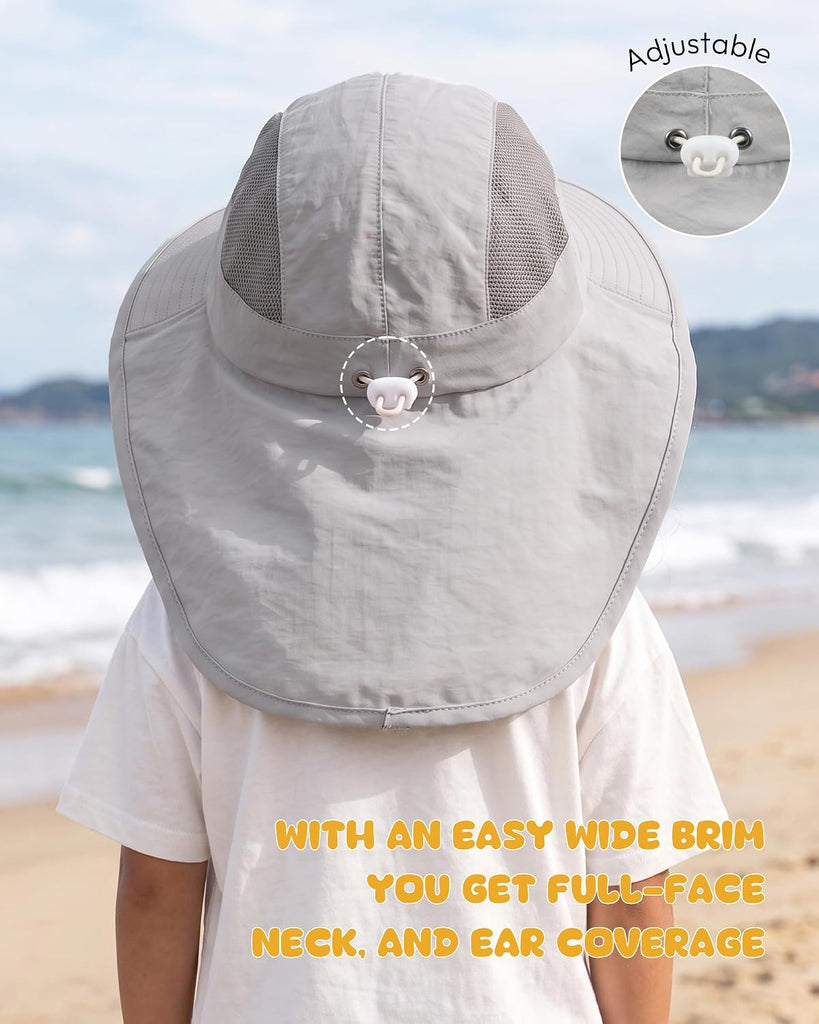 Toddler Sun Hat Kids Sun Protection for Baby Boys Girls Beach Fishing Hats