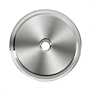 1-3/4 Inch Round Silver Backplate for Knobs in Brushed Satin Nickel Cabinet Hardware Knob Backplate/Back Plate