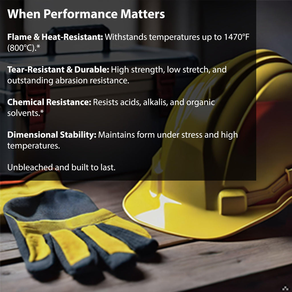 Flame Resistant Aramid Silver Coated Fabric para Aramid 1500D Temperature Resistant Cut Resistant Fire