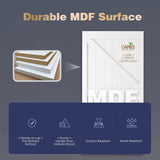 60 x 80 inch Mirrored Sliding Closet Doors for Bedrooms, Upgraded Shatterproof Sliding Mirror Interi