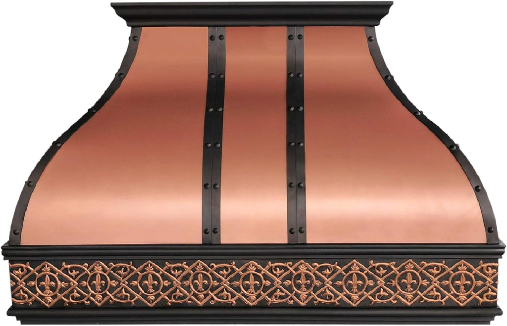 36 Inch Copper Wall Mount Range Hood