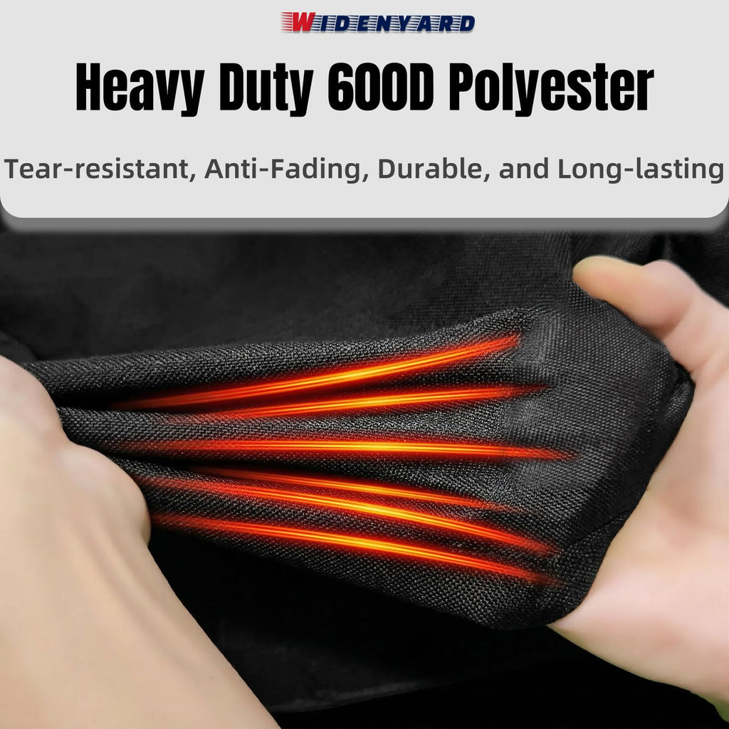 Square Fire Pit Table Cover 32x32x25 inch, Heavy Duty, Waterproof