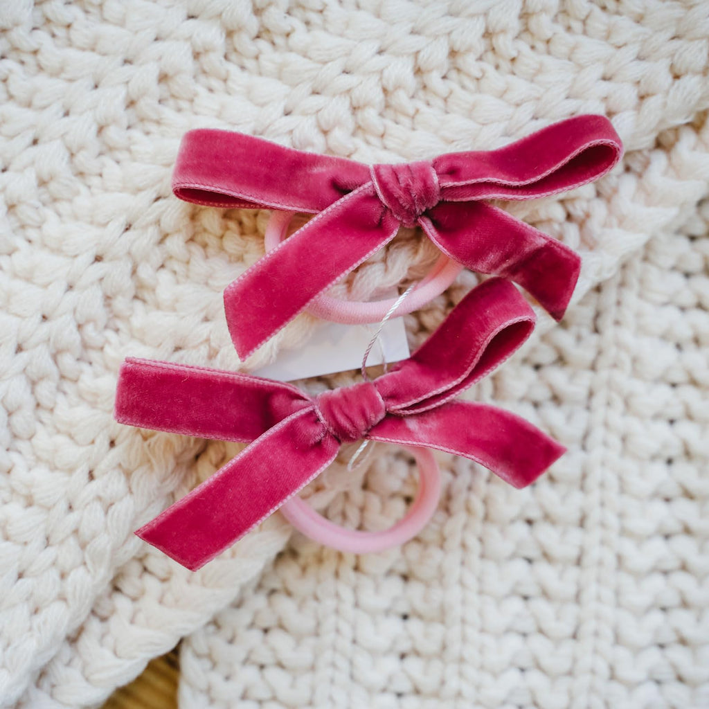 Velvet Ribbon Single Face 2 Inch x 10 Yard Pink