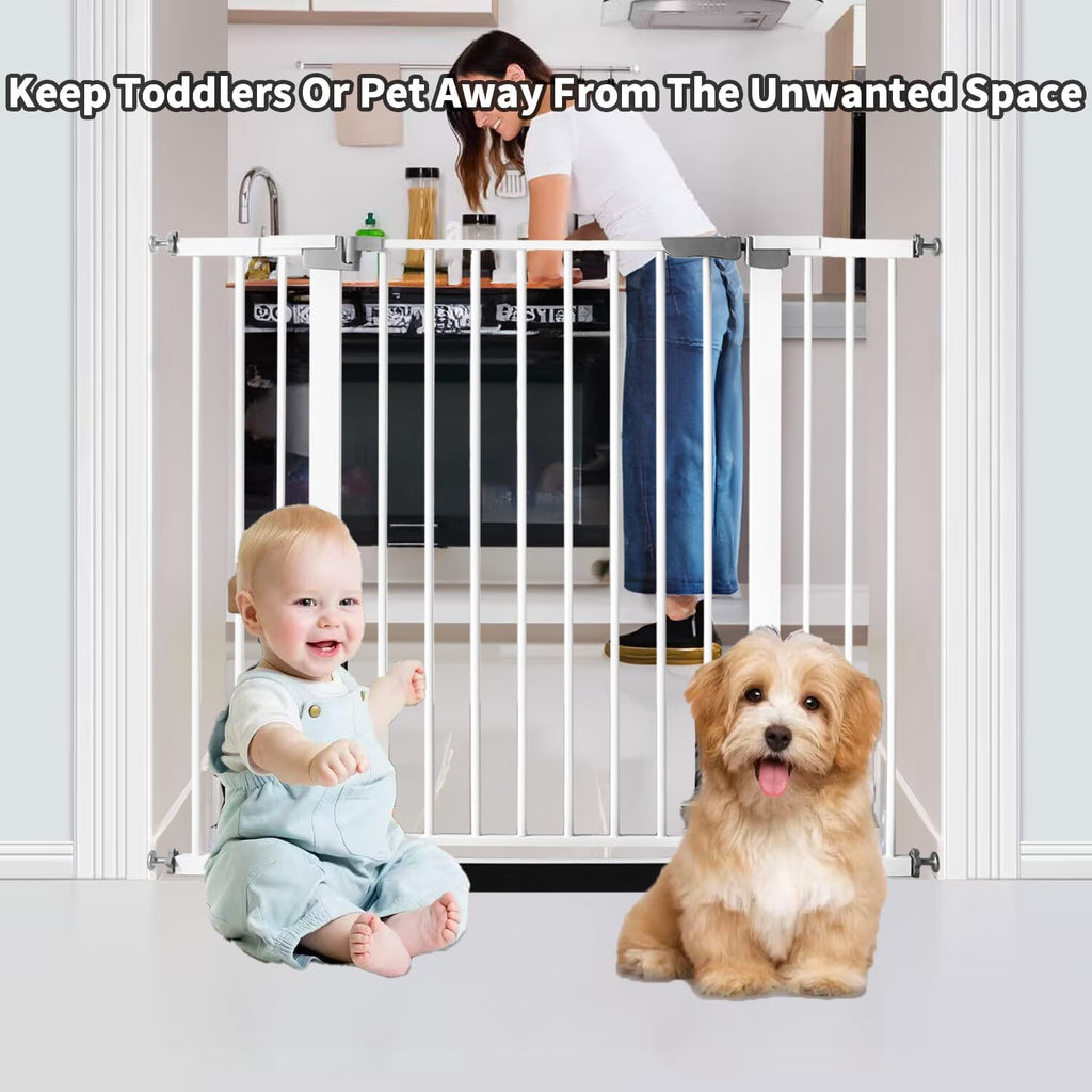 41 Inch Tall Baby Gate Auto Close Dog Gate