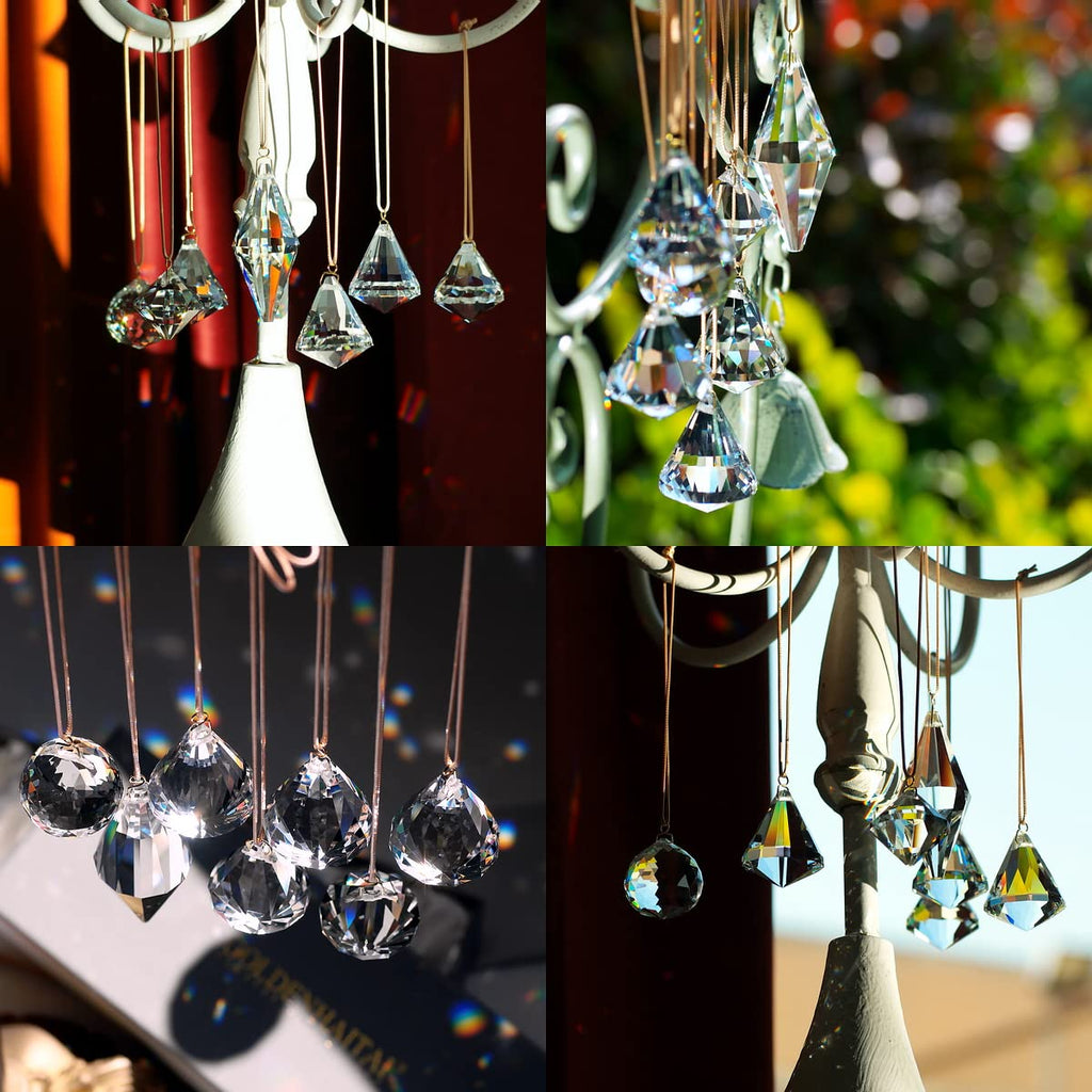 Crystal Chandelier Parts Sun Catcher Prism for Window
