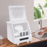 Portable dishwasher Automatic dishwasher 1200 Watt 3-5 wash programs display with cleaning/purifying/storage Suitable