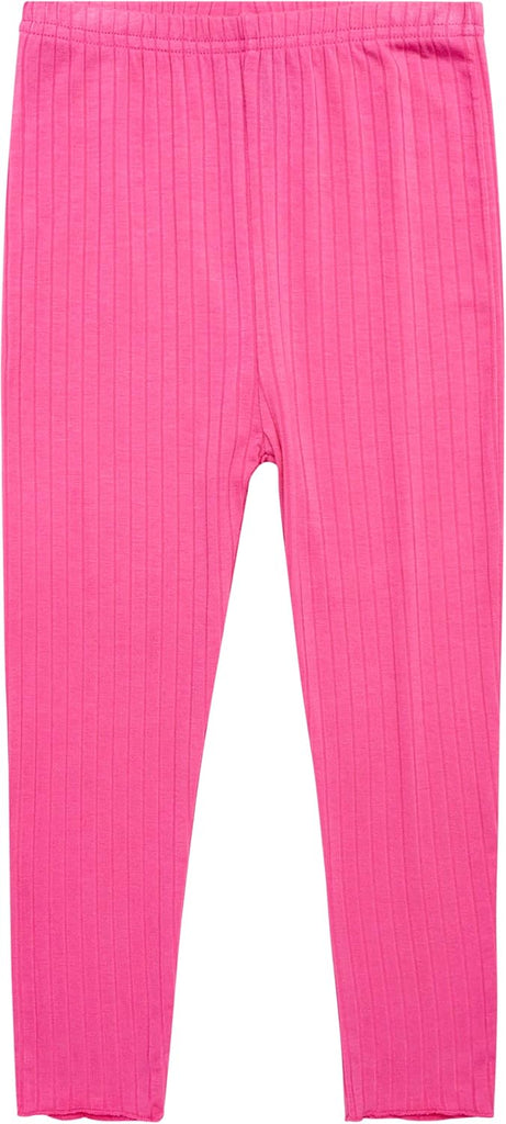 Baby Girls Pajama Set 8 Piece Ribbed Sleepwear Shorts Set ( -7)