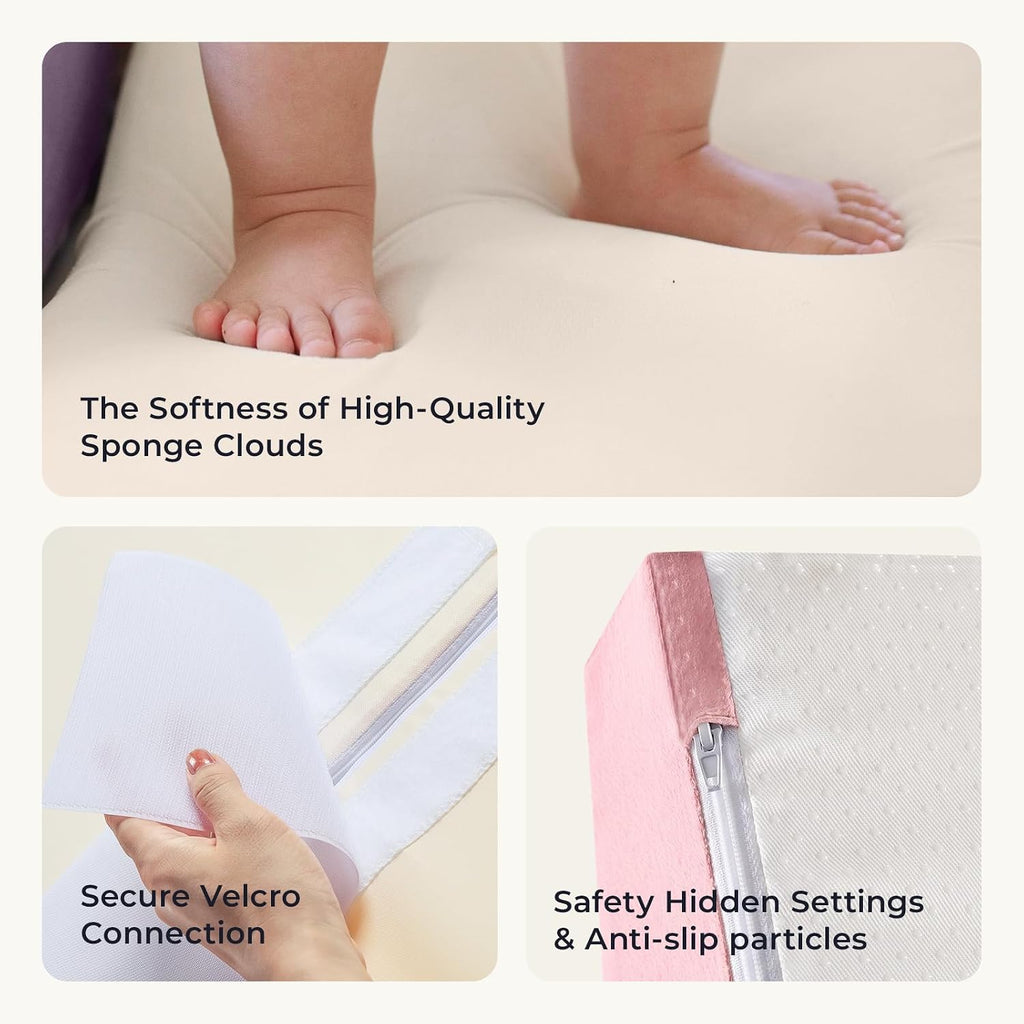 Land Soft Foam Climbing Blocks for Toddlers, Piece Foam Blocks