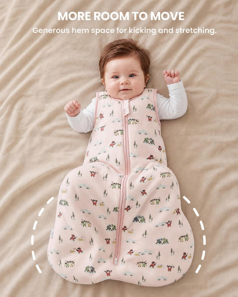 Baby Sleep Sack 2.5Tog Wearable Blanket Baby Cotton Sleeping Bag