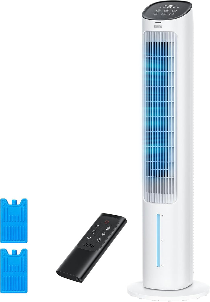 Portable Air Conditioners Fan, 40” Standing Fans that Blow Cold Air, Portable AC