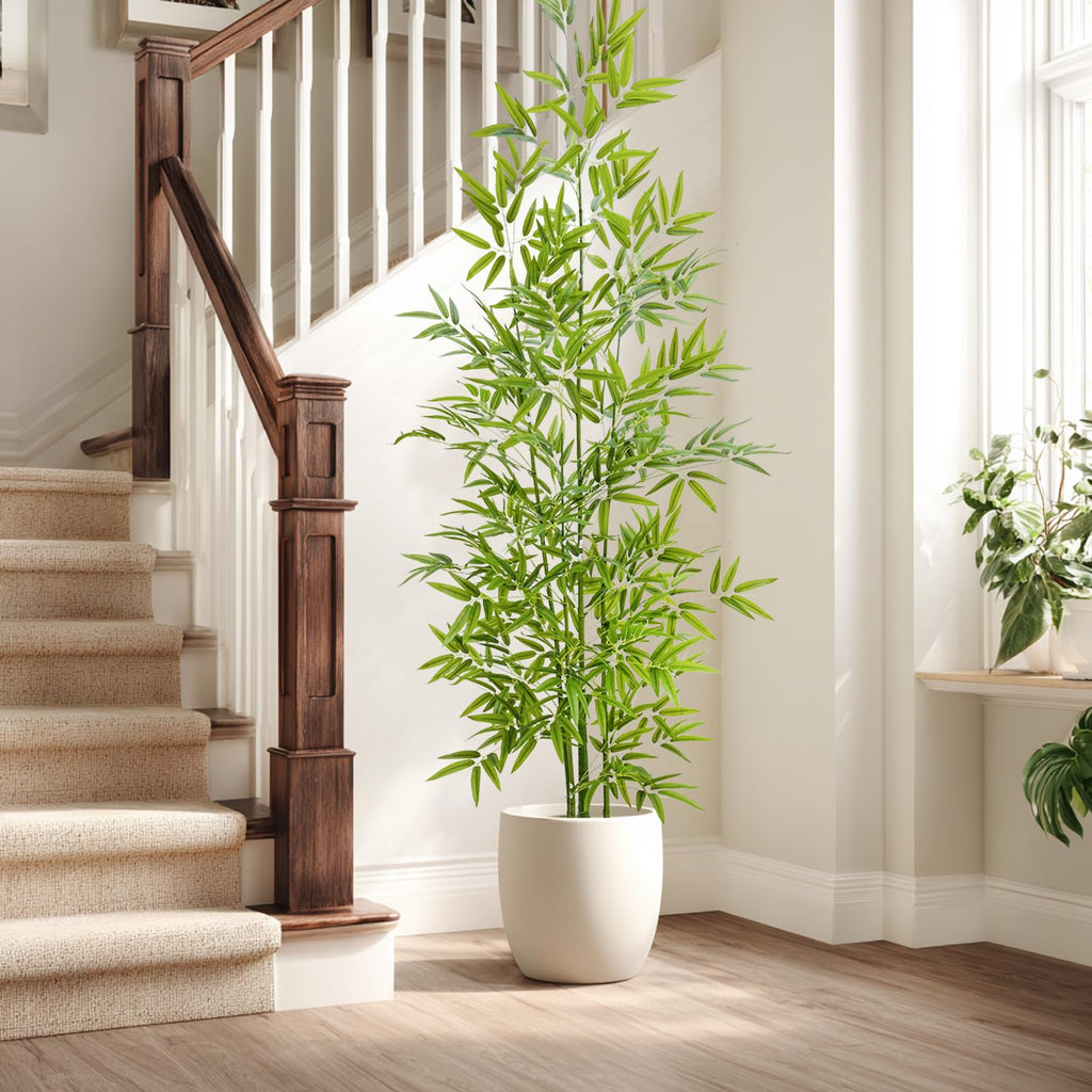 Artificial Dragon Scale Bamboo Tree 7ft with Pot
